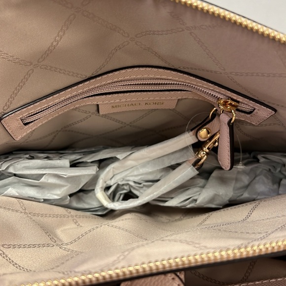 NEW Michael Kors HOUSTON Double Zip Crossgrain Handbag/Crossbody - Picture 10 of 14